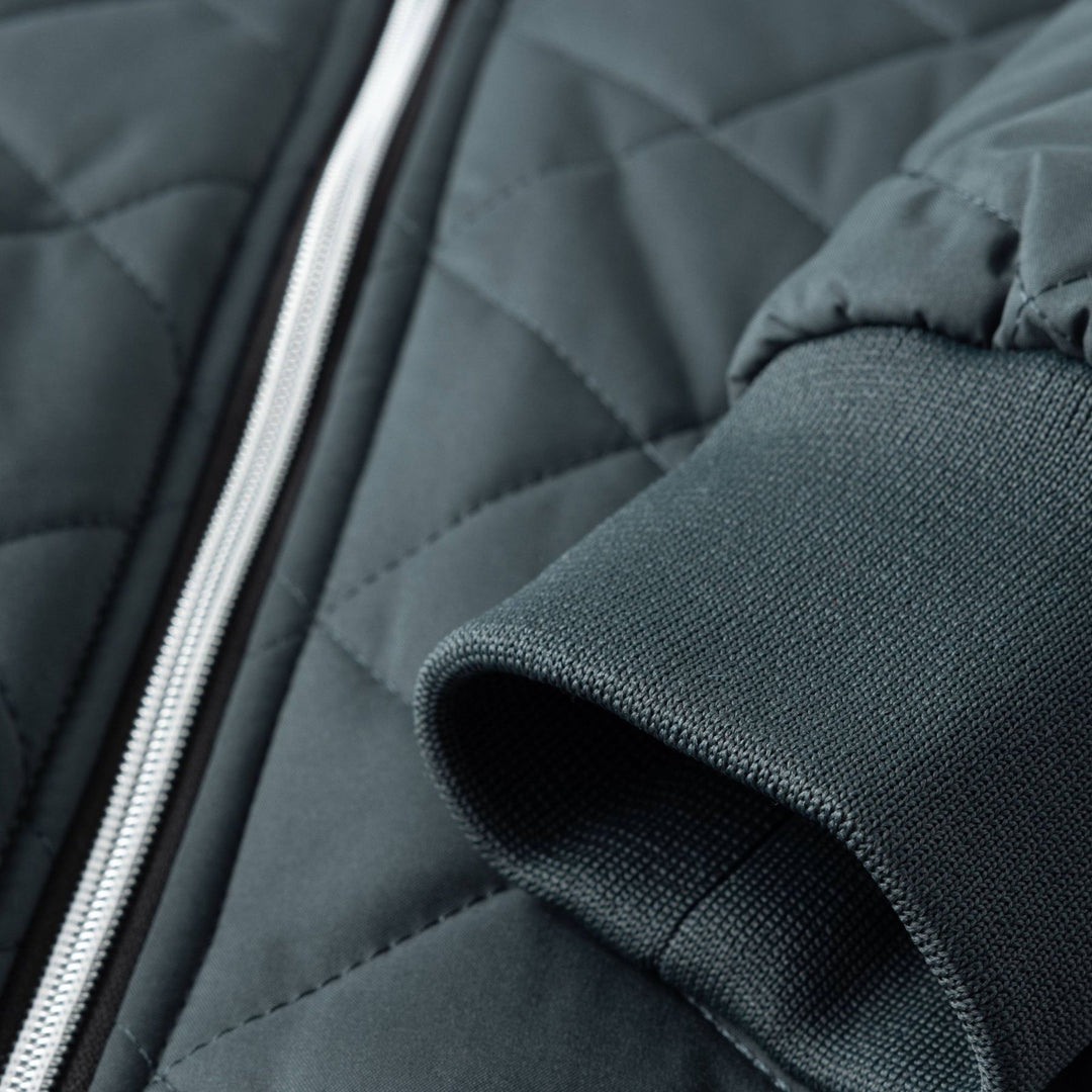 Hristo – Vlies gefütterte Jacke Mit Rautenmuster