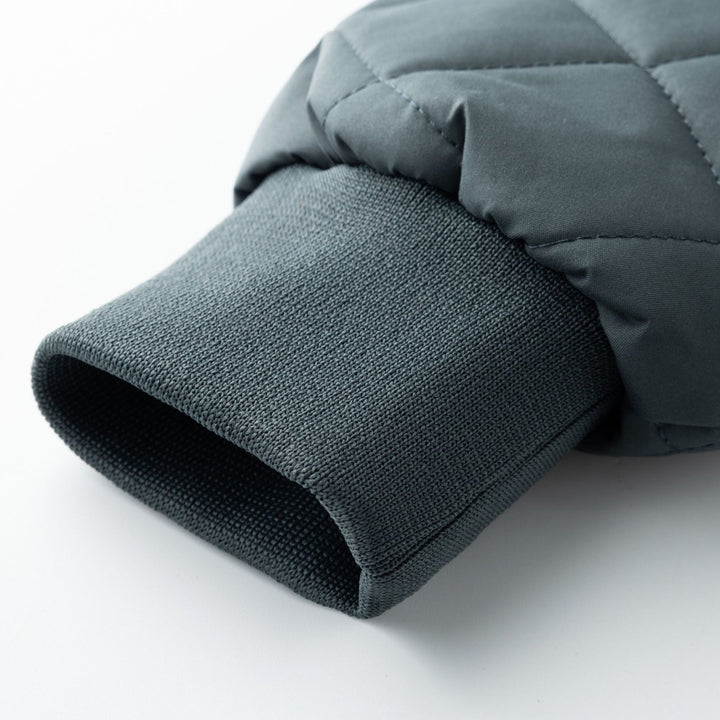 Hristo – Vlies gefütterte Jacke Mit Rautenmuster