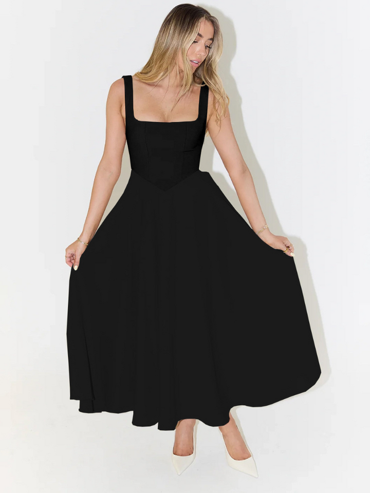 Nangula - Elegantes Kleid Aus Rayon