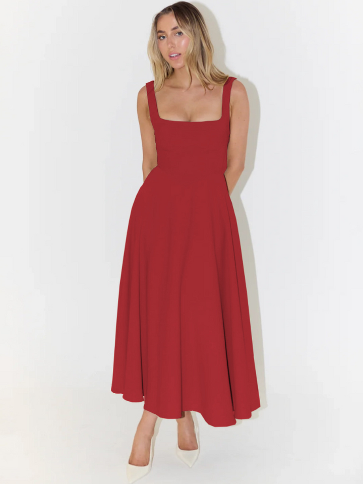 Nangula - Elegantes Kleid Aus Rayon