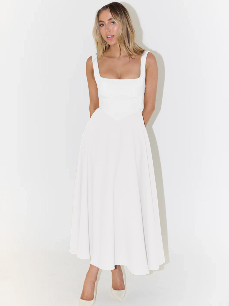 Nangula - Elegantes Kleid Aus Rayon