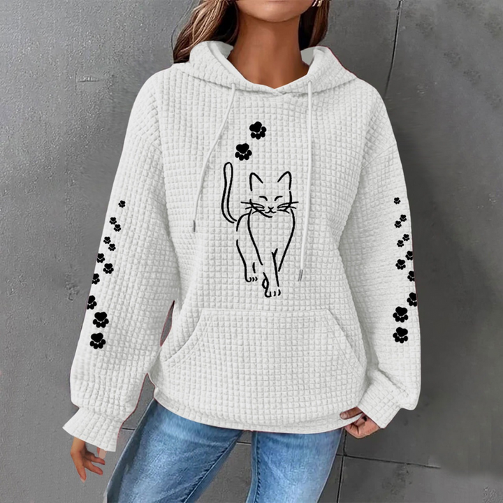 Deidre - Bequemer Warmer Strick-Kapuzenpullover