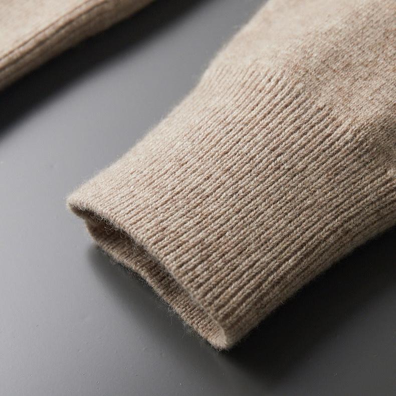 Keelon – Eleganter Woll Pullover Mit Reißverschluss