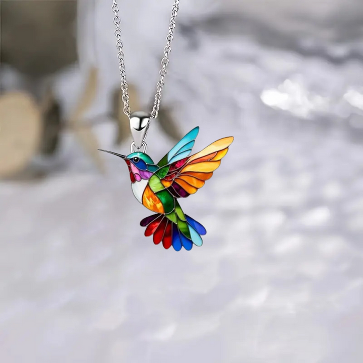 Samantha - Elegante Kolibri Halskette