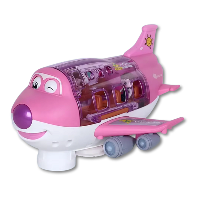 MusicJet – Elektrisches Flugzeug mit Beleuchtung, Musik und Hindernisvermeidung