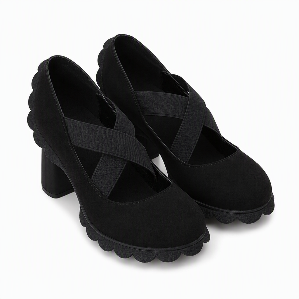 Magela - Schuhe im Mary Jane Stil Mit Gekreuzten Riemen