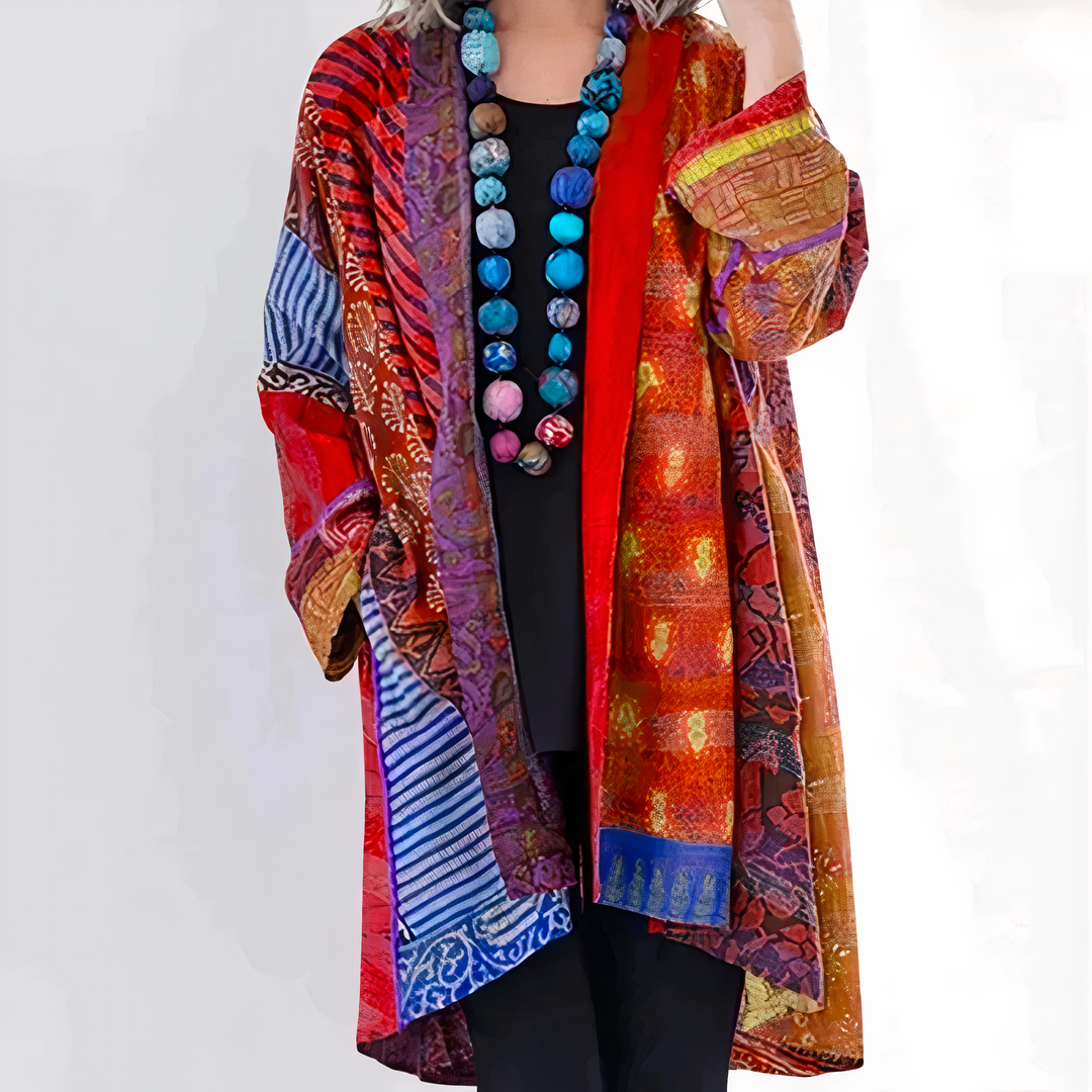 Rozenna – Strickjacke Im Kimono-Stil