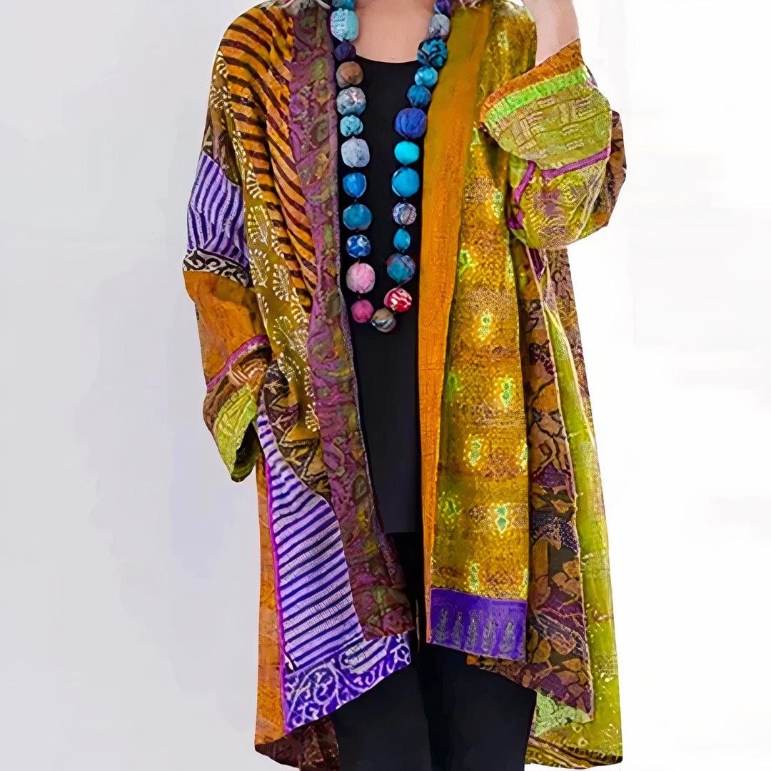 Rozenna – Strickjacke Im Kimono-Stil