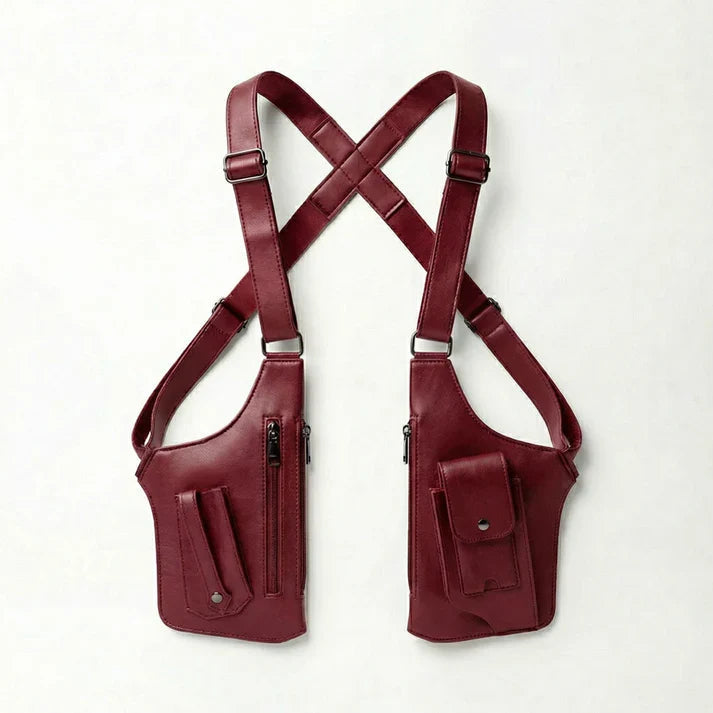Brousseau – Verstellbarer Umhängegurt mit Holstertasche