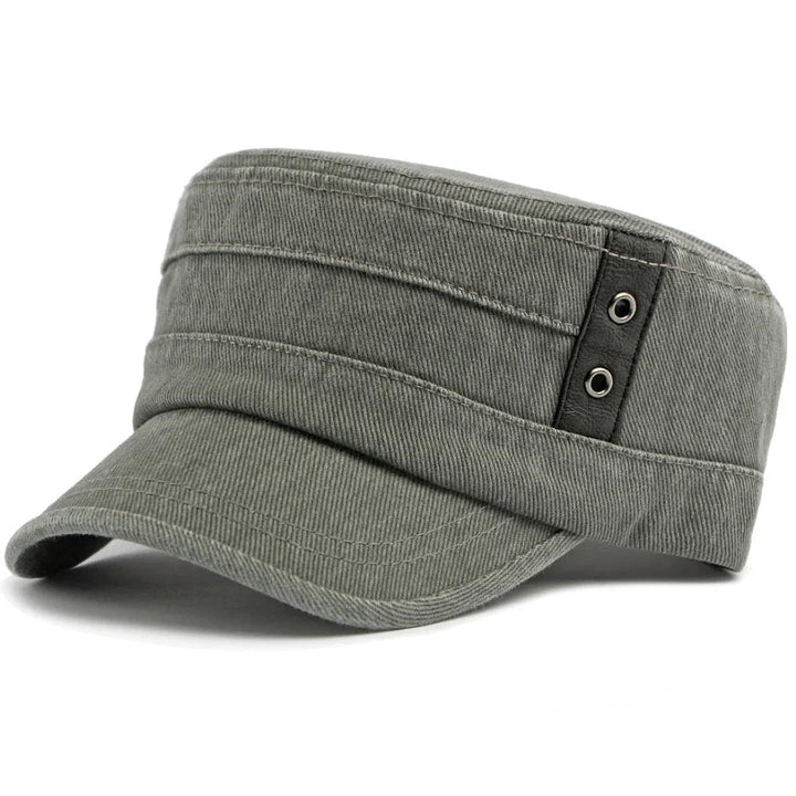 Salih – Jeans-Kappe Mit Schnallenriemen