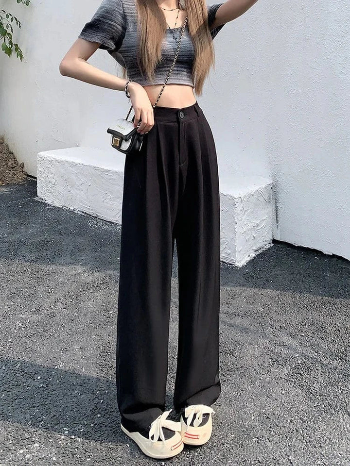 Susanne - Lockere Hose Mit Hoher Taille