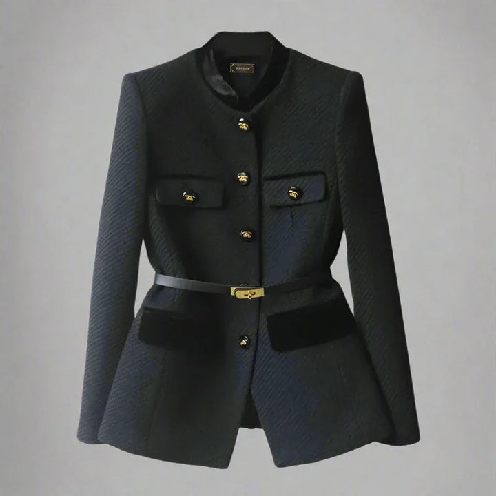 Aruna – Hochwertige, Maßgeschneiderte Jacke Mit Gürtel