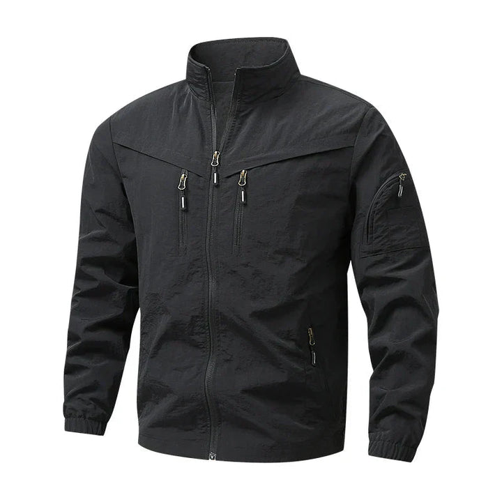 Tymas – Jacke Mit Stehkragen Und Reißverschlusstasche