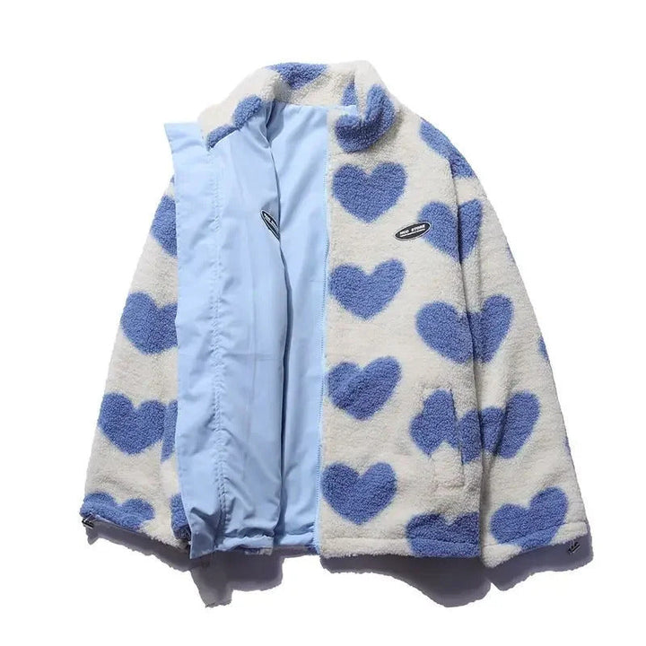 Kanika – Wendejacke Mit Herz Muster