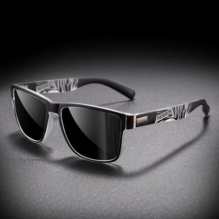 ShadeVolt – Polarisierte Sonnenbrille Im Eckigen Design