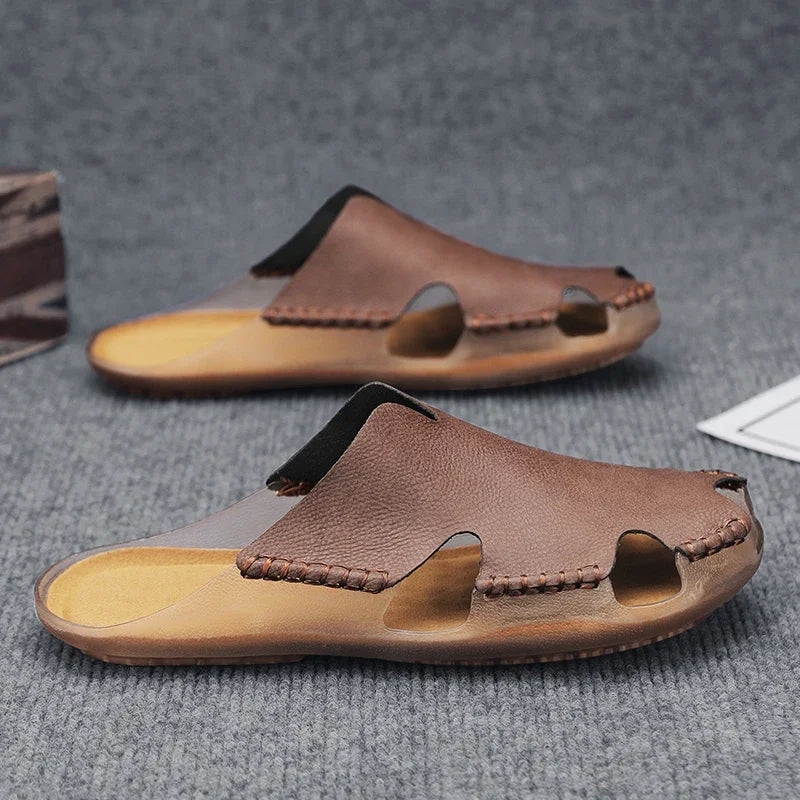 Hyman - Bayford Leder Sandalen
