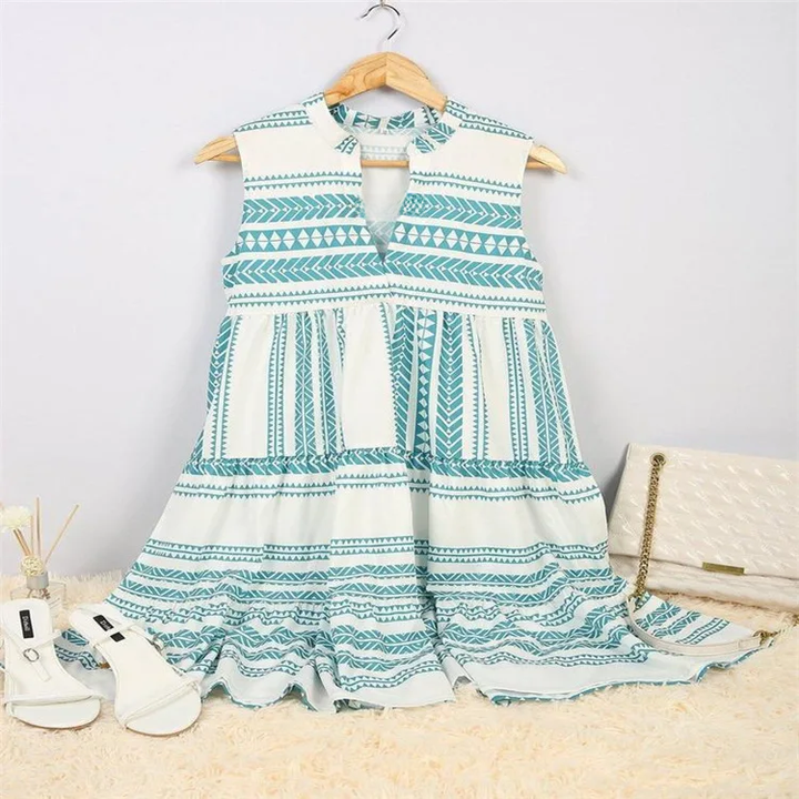Lylah – Elegantes Sommer Kleid Mit Drucken