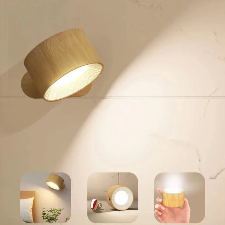 GlowNest – Kabellose Wandleuchte