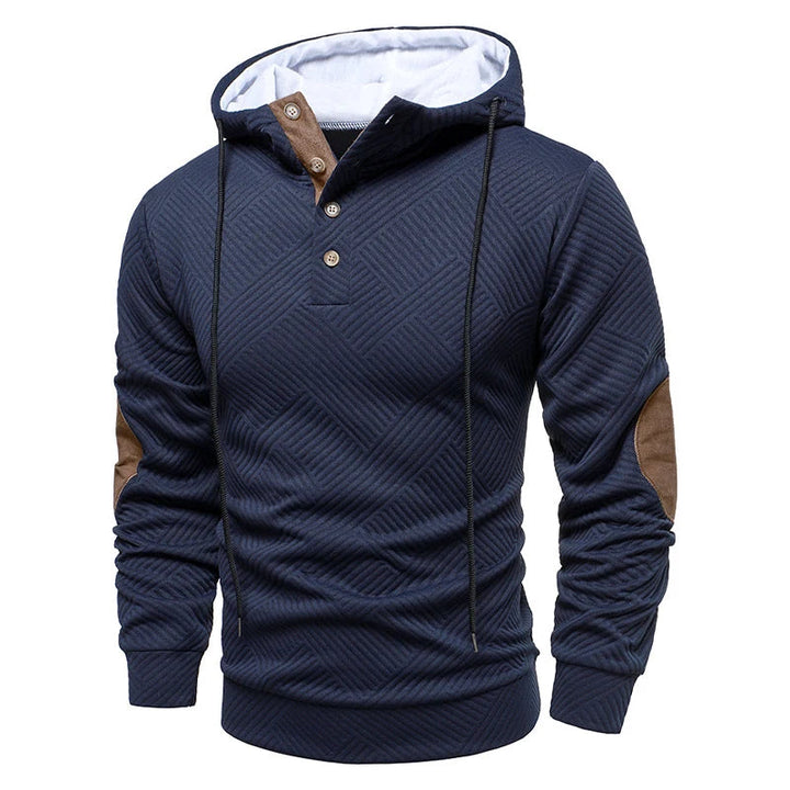 Slobodan – Stilvoller Langarm-Kapuzen Pullover