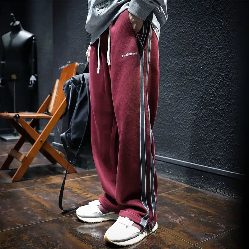 Krause – Weite Hose Mit Seitlichen Streifen