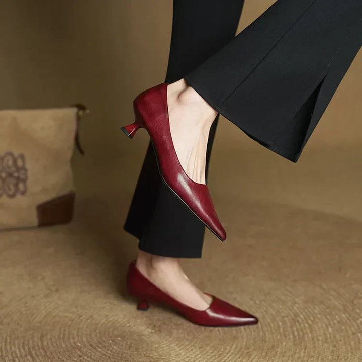 Samra – Pumps Aus Echtem Leder