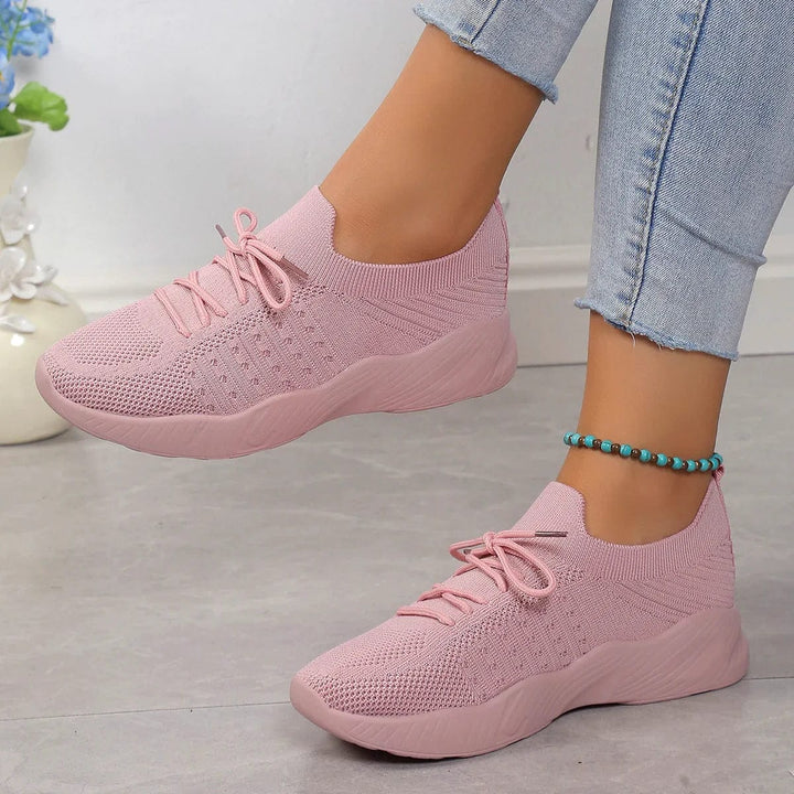 Elechka - Atmungsaktiv Masche Sport Schuhe