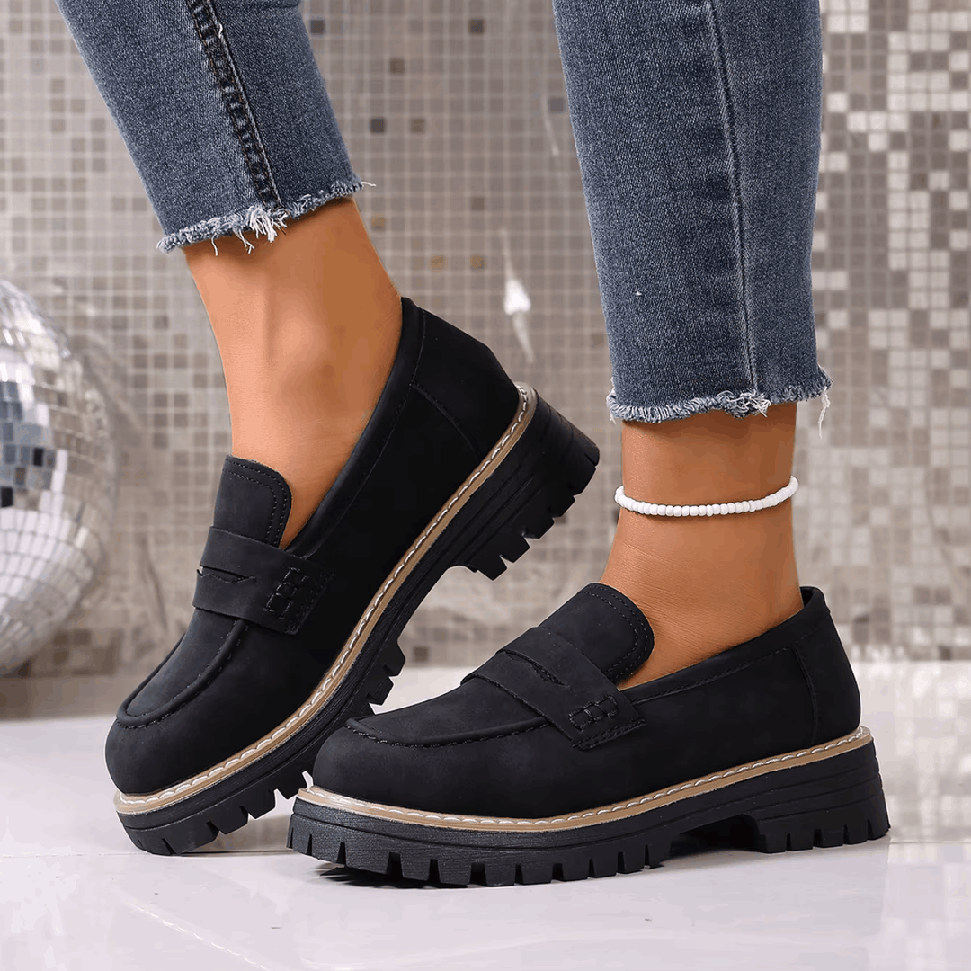 Jasha – Loafer Mit Runder Spitze Und Rutschfester Sohle