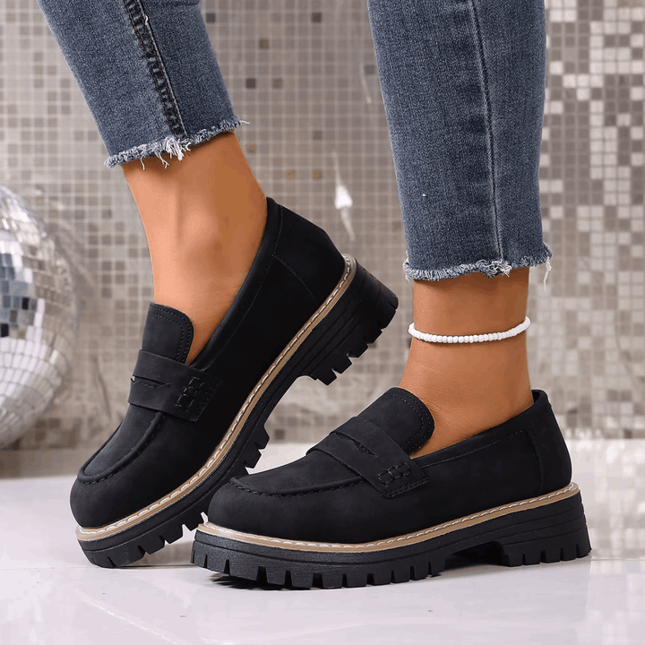Jasha – Loafer Mit Runder Spitze Und Rutschfester Sohle