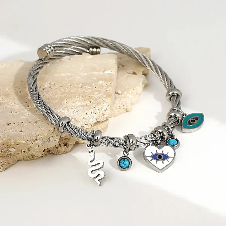 Nayvia – Armband mit Schutzsymbol Gegen den Bösen Blick