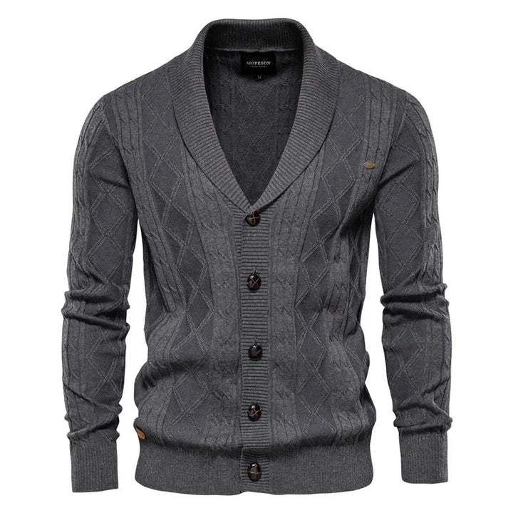 Janusz - Knopfleiste Strick Jacke