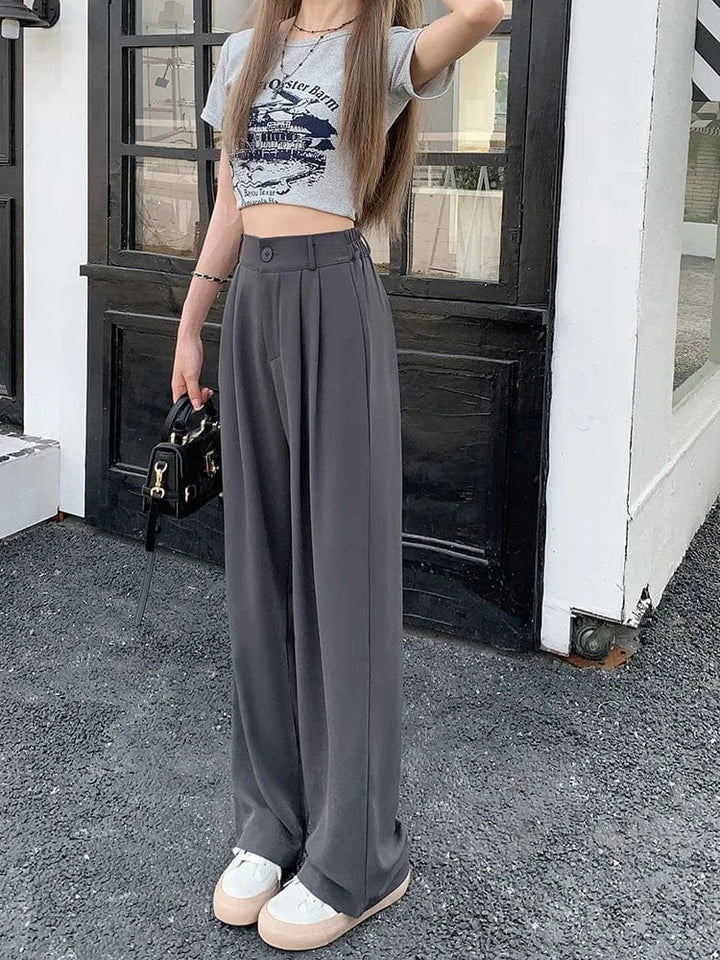 Susanne - Lockere Hose Mit Hoher Taille
