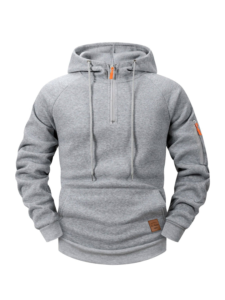 Morkel – Lässiger Langarm Kapuzenpullover
