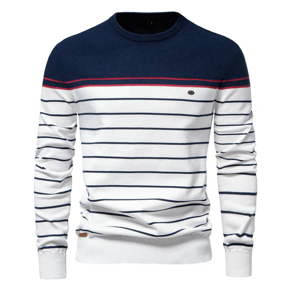 Mateusz - Gestreifter Pullover