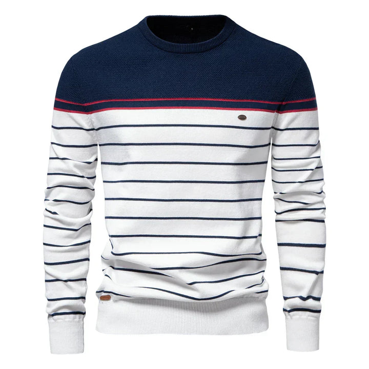 Mateusz - Gestreifter Pullover
