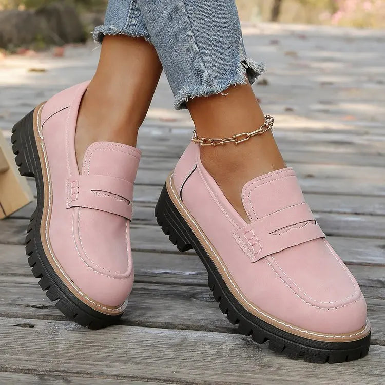 Jasha – Loafer Mit Runder Spitze Und Rutschfester Sohle