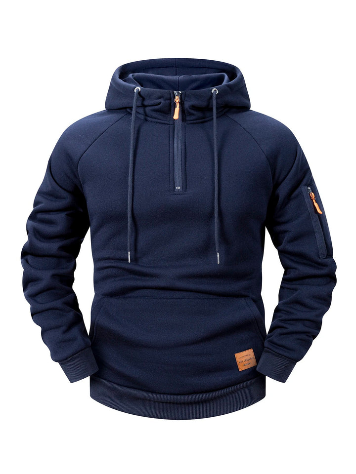 Morkel – Lässiger Langarm Kapuzenpullover