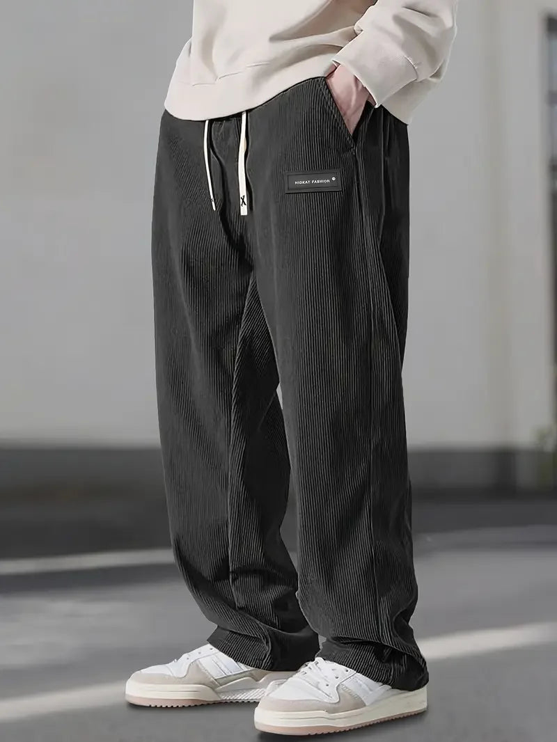 Scarlat – Lässige Locker Sitzende Cordhose