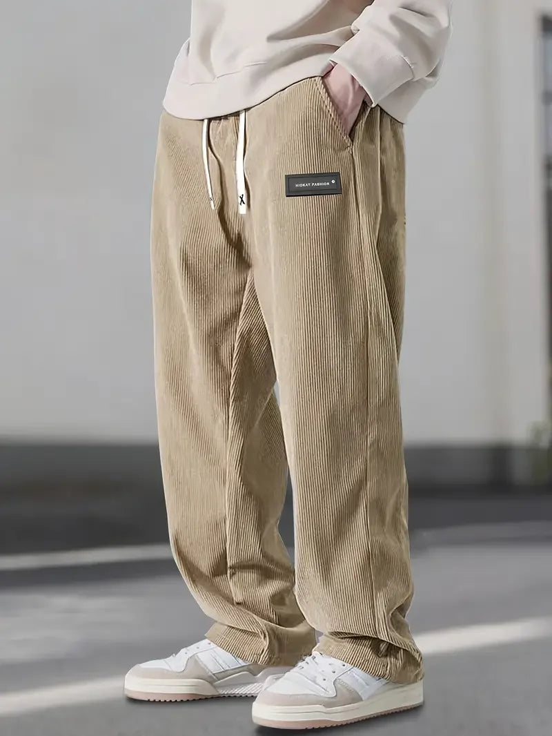 Scarlat – Lässige Locker Sitzende Cordhose