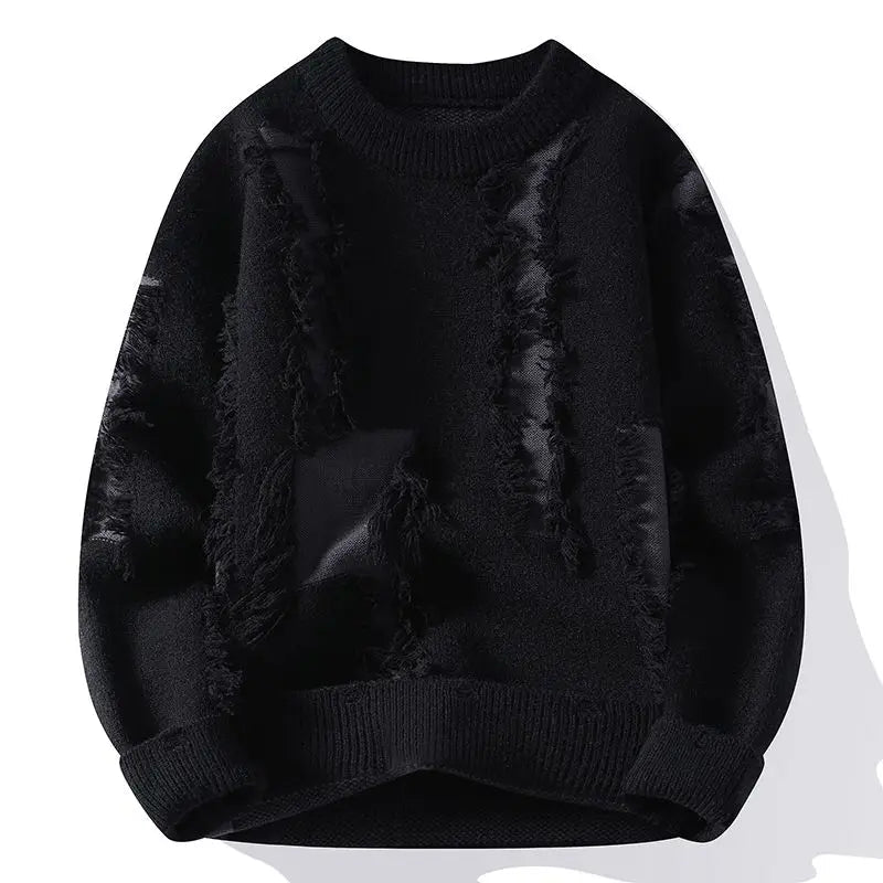 Samir – Patchwork Strickpullover