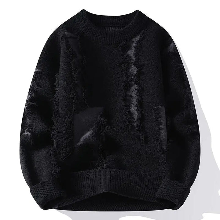 Samir – Patchwork Strickpullover