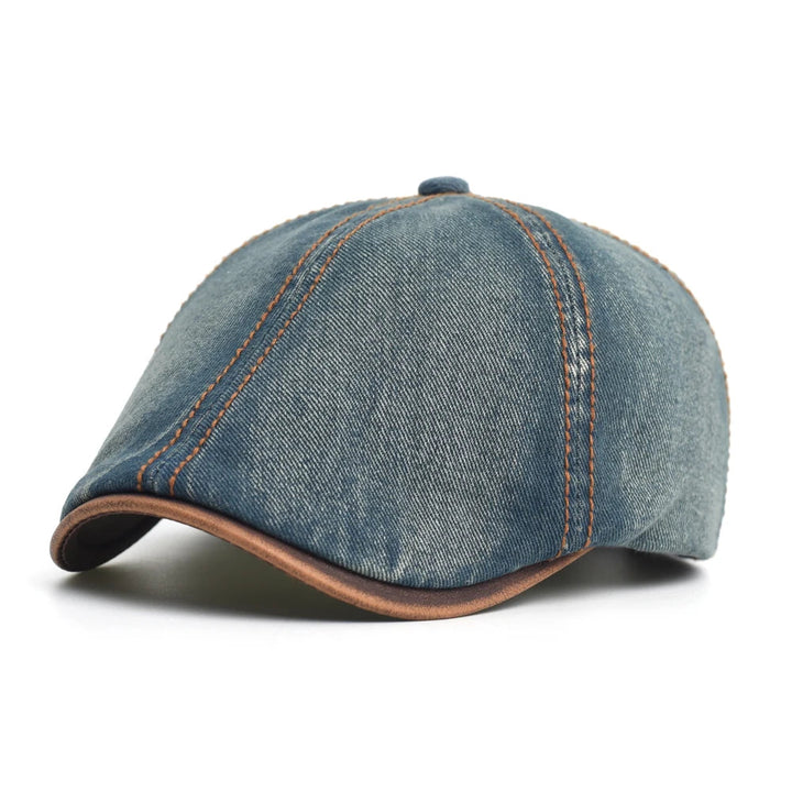 Limmz – Weiche Denim-Baskenmütze