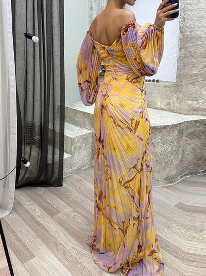 Hileni - Schickes Kleid Mit V-Ausschnitt