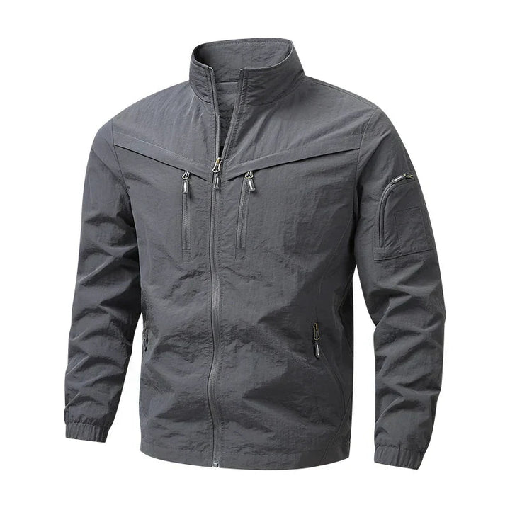 Tymas – Jacke Mit Stehkragen Und Reißverschlusstasche