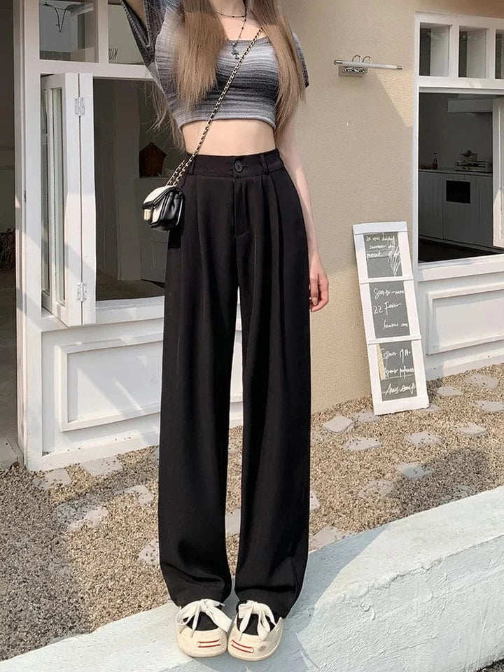 Susanne - Lockere Hose Mit Hoher Taille