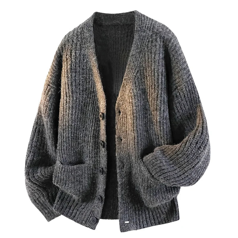 Soumaila - Locker Sitzende Strick Jacke Mit V-Ausschnitt
