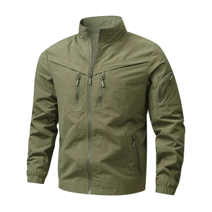Tymas – Jacke Mit Stehkragen Und Reißverschlusstasche