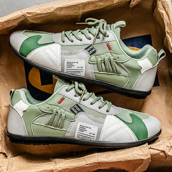 Reinders – Patchwork Turnschuh mit Schnürung