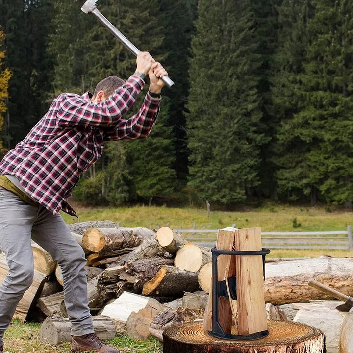 WoodChop – Tragbarer Holzspalter Aus Gusseisen