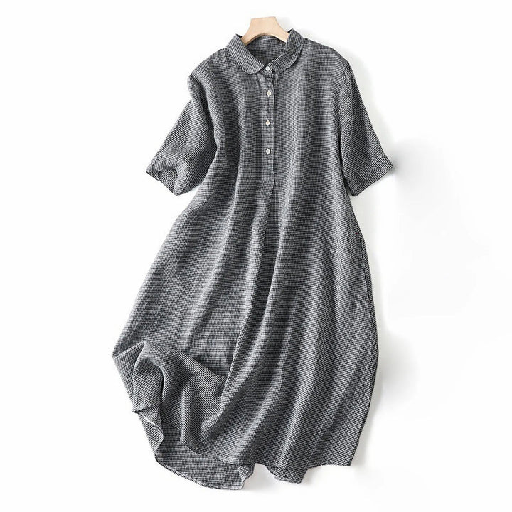 Luretta – Leinen Hemd kleid