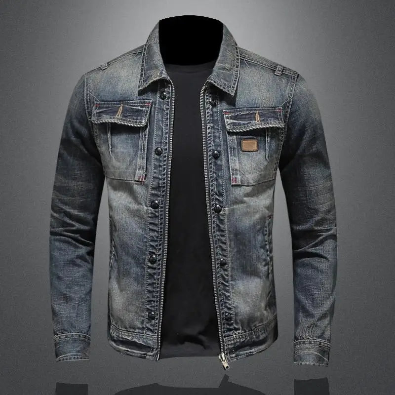 Henry - Retro-Jeans Jacke